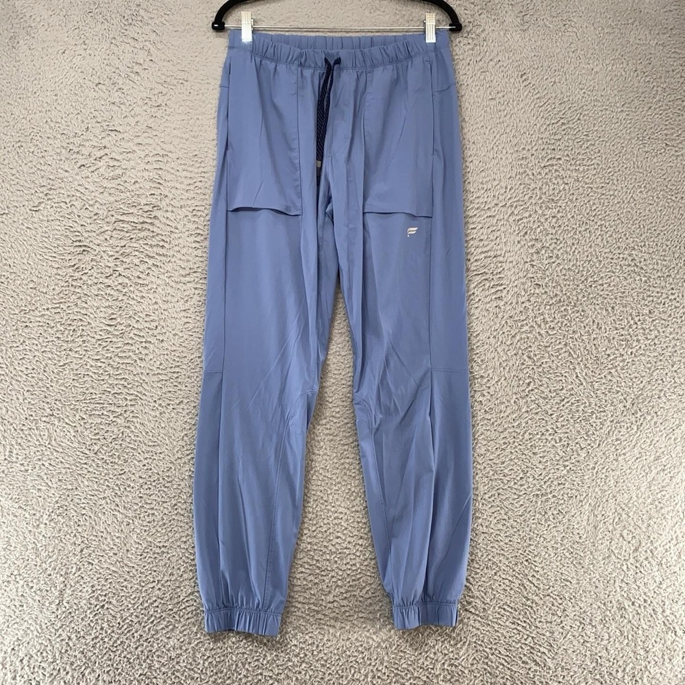 Fabletics The One Joggers Mens Medium Zip Pocket Lightweight Gym Running Slim